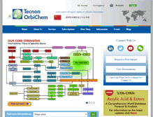 Tablet Screenshot of orbichem.com